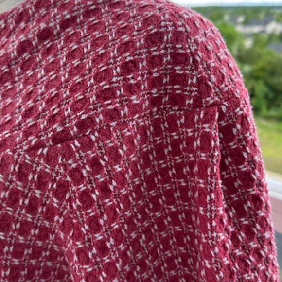 40's style Swing Jacket - Upcycled tablecloth - Picture 5 of 10